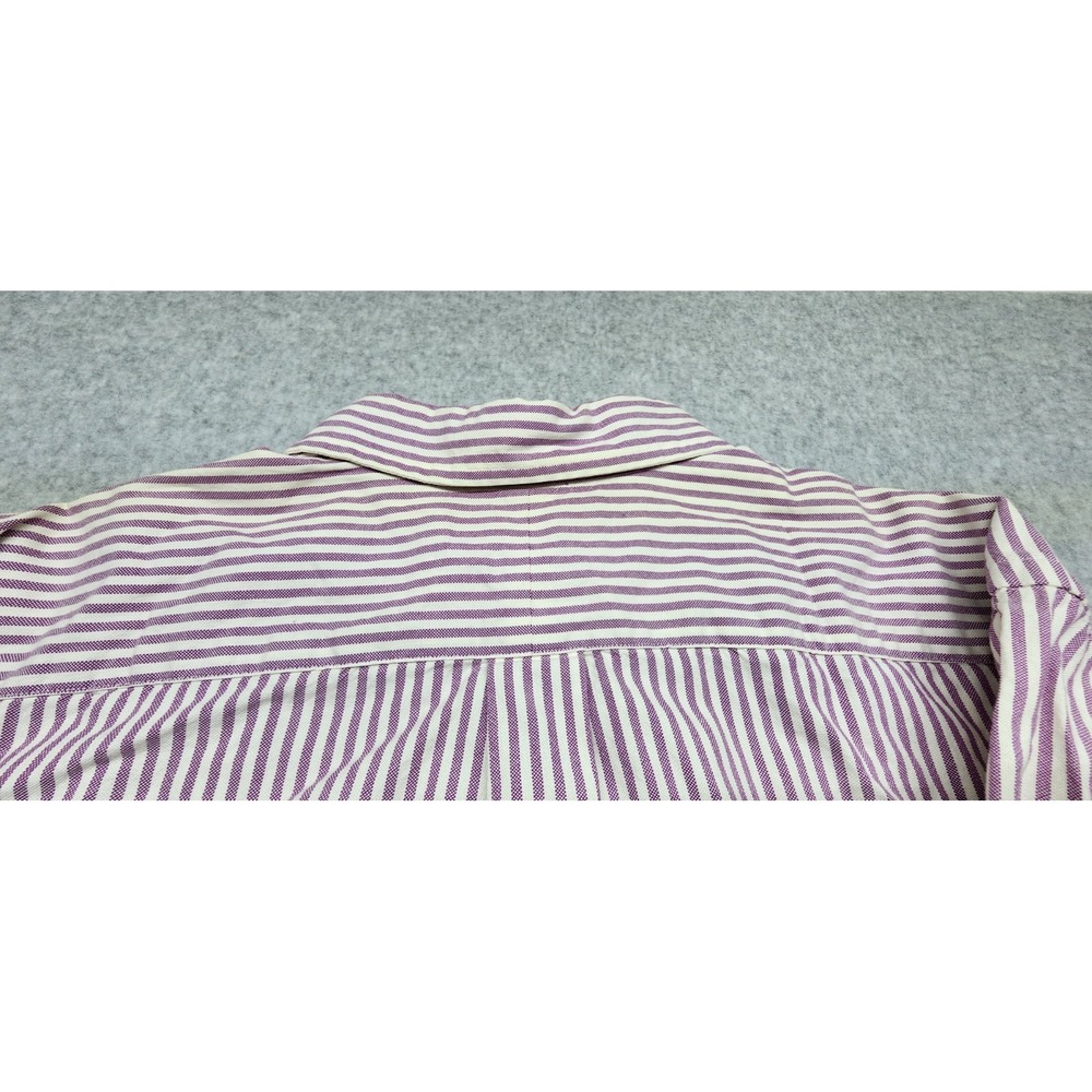 Ralph Lauren Shirt XL Striped Flesh Pony Custom Button Up Long Sleeve Mens - Picture 7 of 8